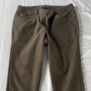 lululemon Men's Khaki Chinos - ABC Warpstreme